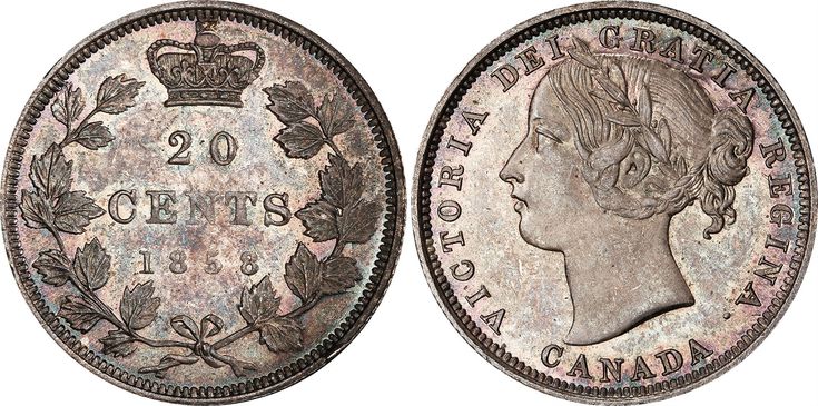 1858 Twenty-Cent Coin