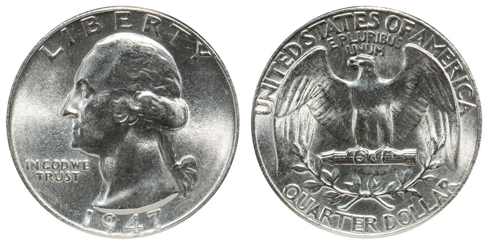 1947 Washington Quarter