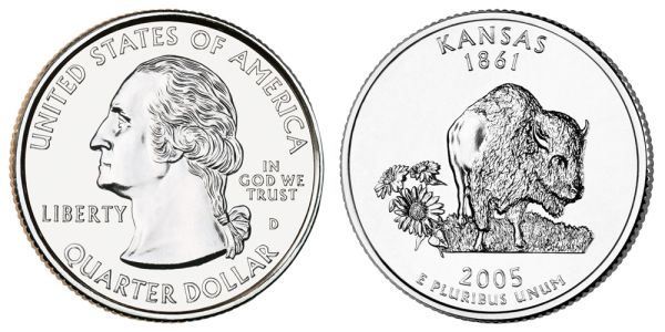 2005 Kansas State Quarter