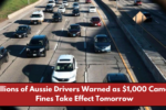 Millions of Aussie Drivers Warned as $1,000 Camera Fines Take Effect Tomorrow