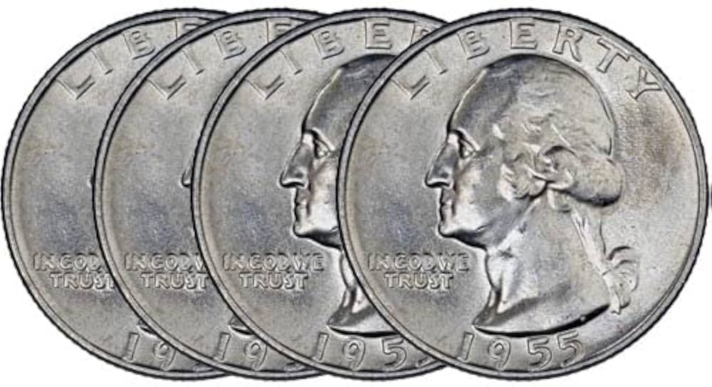 Silver Quarters from 1932 to 1964_