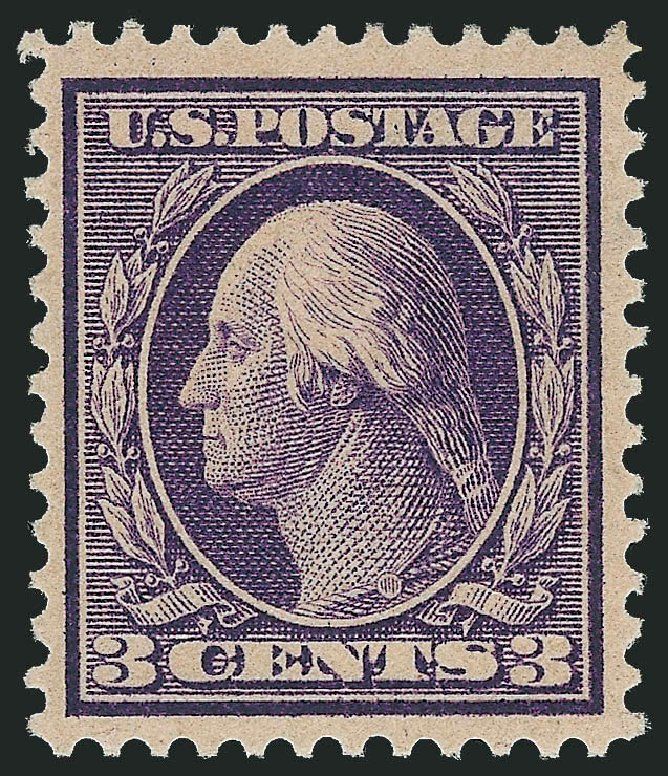 1909 3-Cent Bluish George Washington Stamp