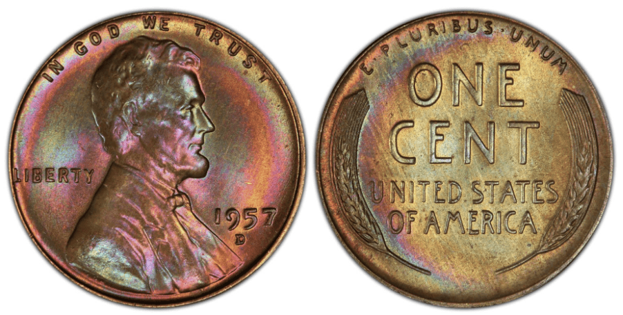 1957 Wheat Penny Worth & Error List