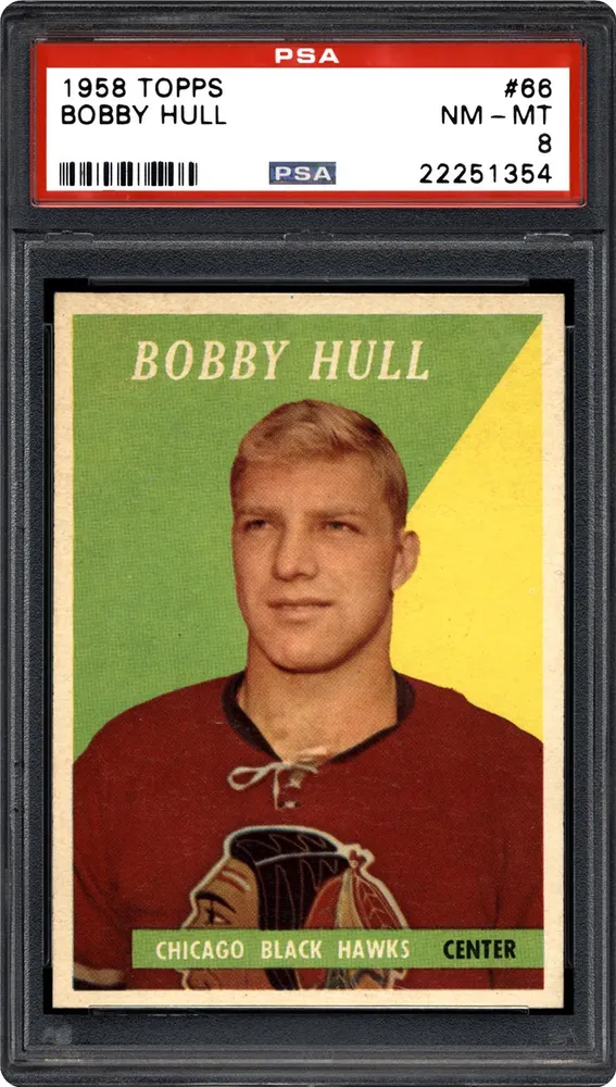 1958 Topps Bobby Hull Rookie Card