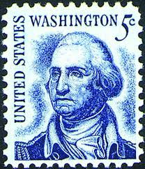 1967 5-Cent Dirty Face George Washington Stamp