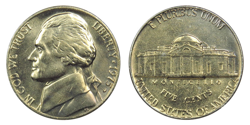 1975-D High D Nickel It Could Be Worth Hundreds of Dollars