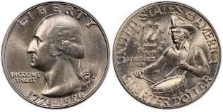 1976-D Clad DDO Bicentennial Quarter