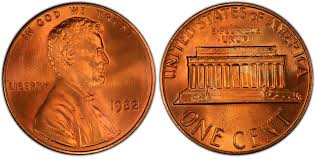 1982 Copper Penny