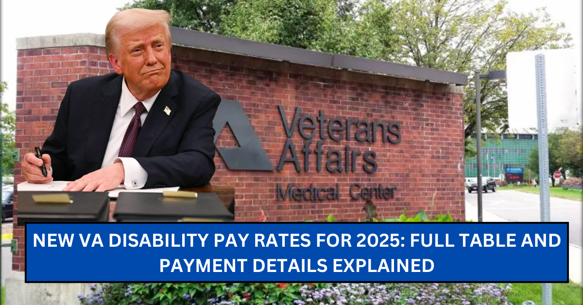 2025 VA Disability Benefits