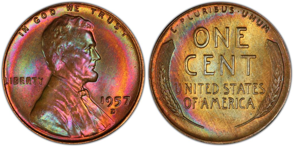 1957 Wheat Penny Worth & Error List