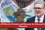 £4,278 Worth of Freebies and discounts Await for Universal Credit Claimants