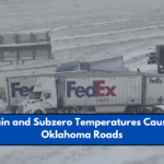 Freezing Rain and Subzero Temperatures Cause Chaos on Oklahoma Roads