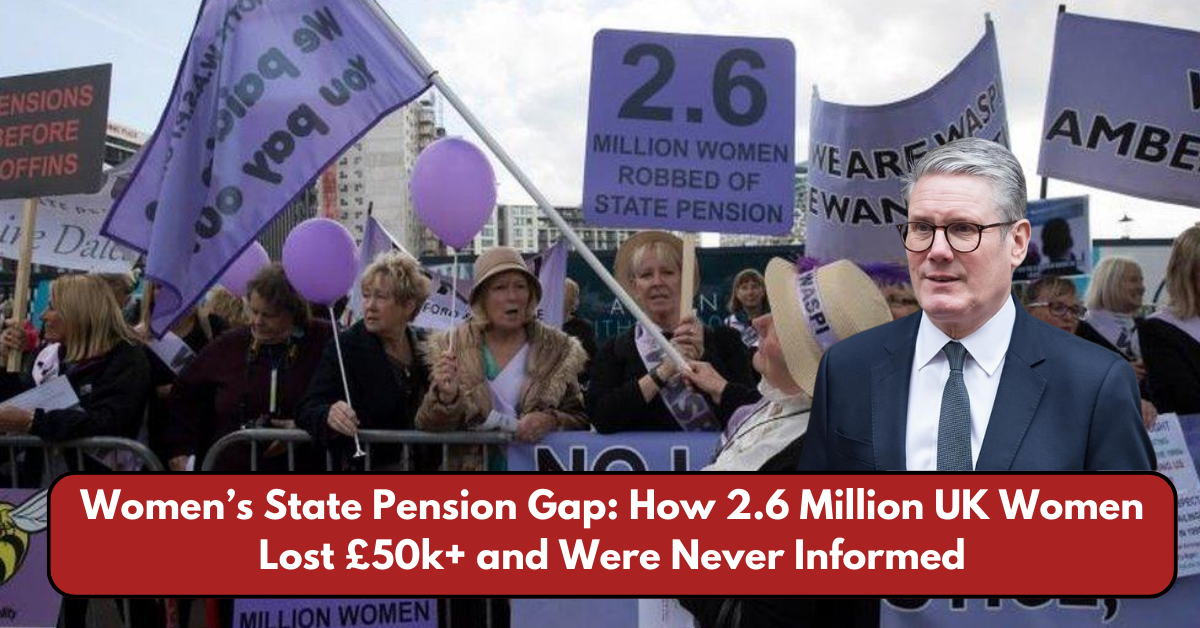 Women’s State Pension Gap: How 2.6 Million UK Women Lost £50k+ and Were Never Informed