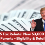 IRS 2025 Tax Rebate: New $3,000 Credit for Parents – Eligibility & Details