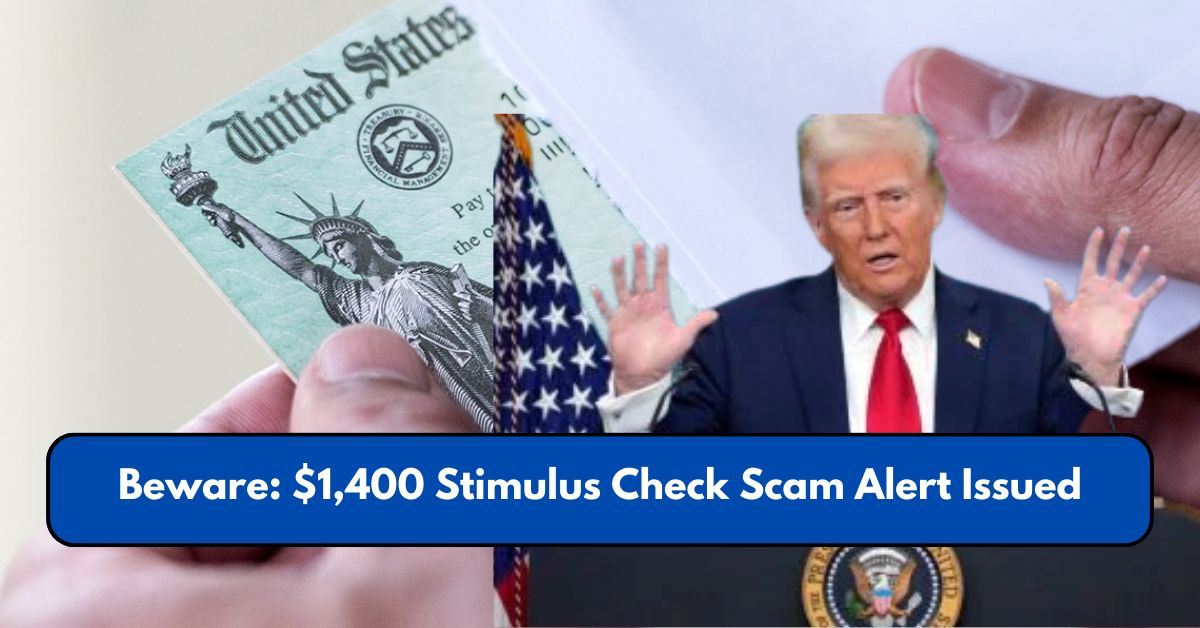 Beware: $1,400 Stimulus Check Scam Alert Issued