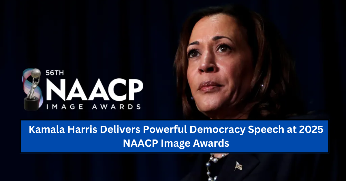 Kamala Harris Delivers Powerful Democracy Speech at 2025 NAACP Image Awards