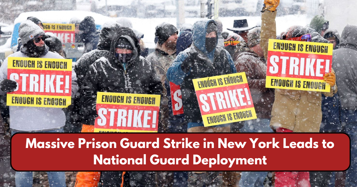 Massive Prison Guard Strike in New York Leads to National Guard Deployment