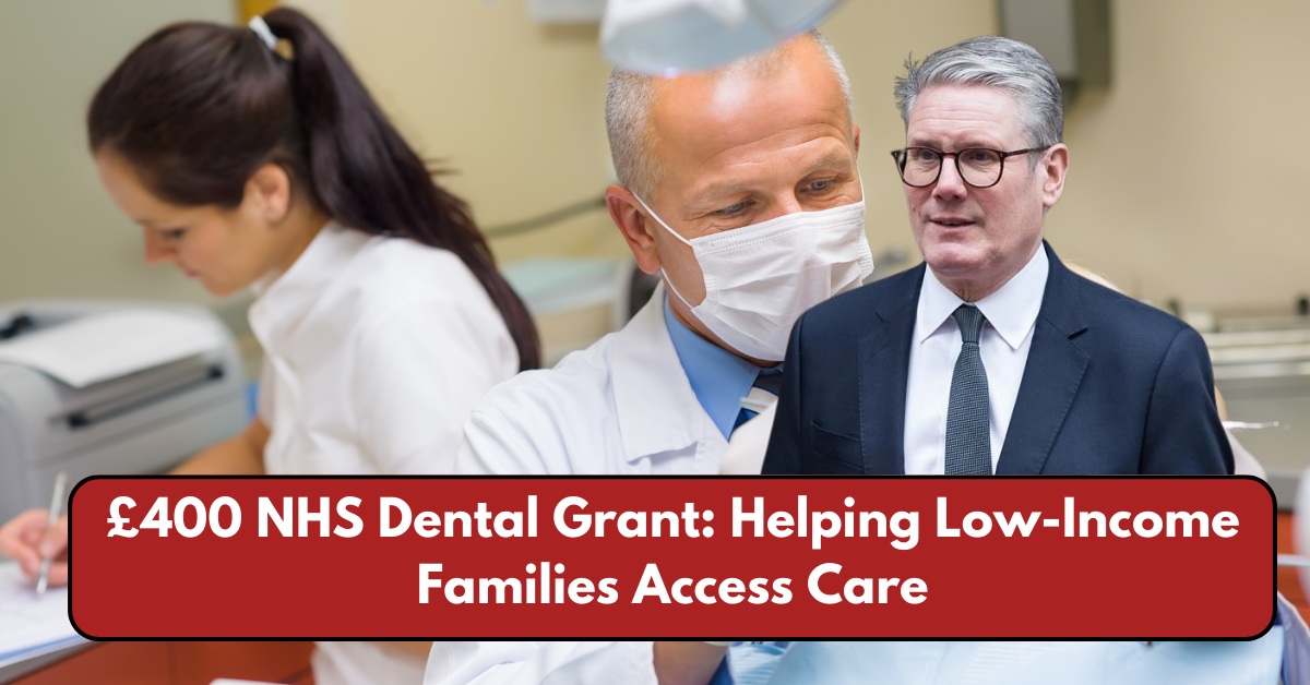 £400 NHS Dental Grant: Helping Low-Income Families Access Care