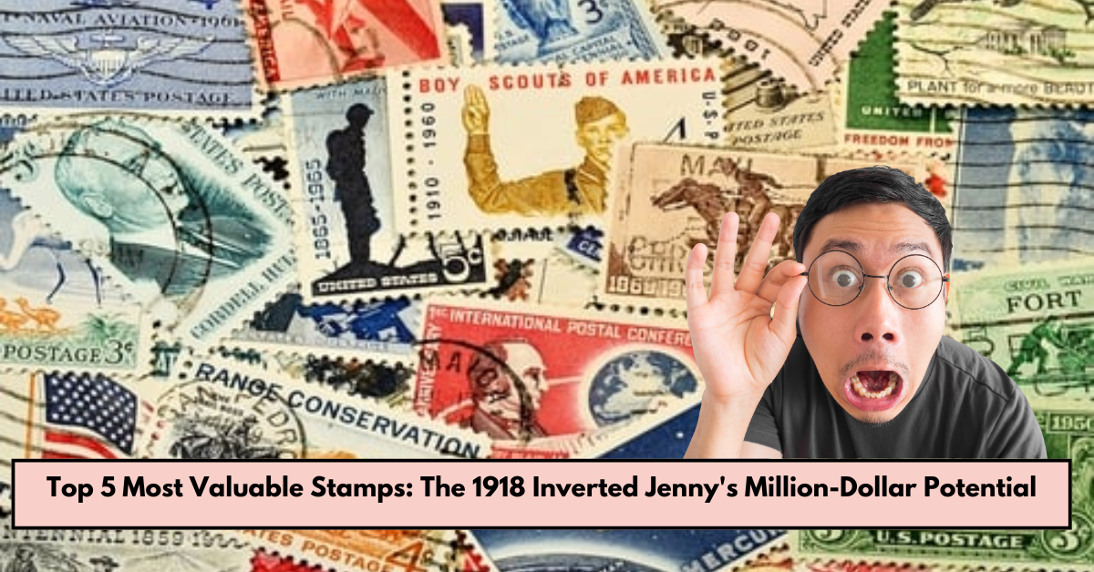 Top 5 Most Valuable Stamps: The 1918 Inverted Jenny's Million-Dollar Potential