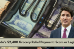 Canada’s $2,400 Grocery Relief Payment: Scam or Legit?