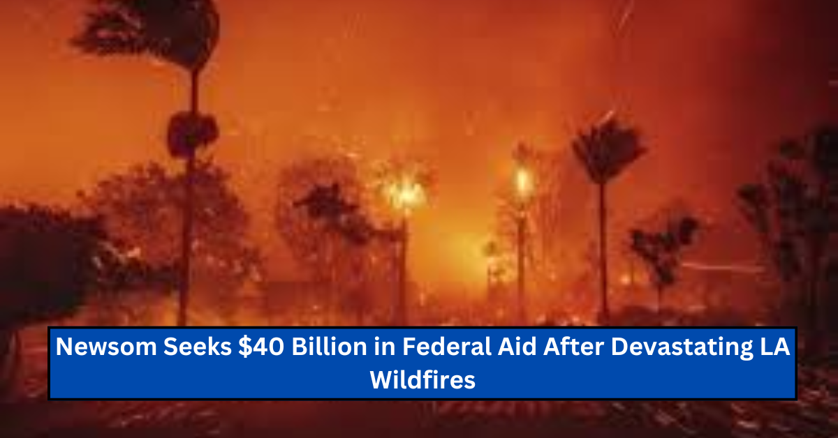 Newsom Seeks $40 Billion in Federal Aid After Devastating LA Wildfires