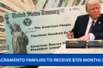 Sacramento Families to Receive $725 Monthly!