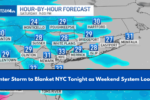 Winter Storm to Blanket NYC Tonight as Weekend System Looms