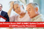 State Pension Boost: DWP & HMRC Update Could Mean £7,859 Payout for Pensioners