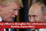 Trump’s Efforts to Strengthen Ties with Russia Could Backfire, Experts Warn