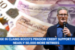 Surge in Claims Boosts Pension Credit Support for Nearly 50,000 More Retirees