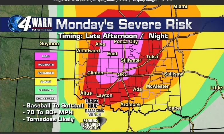 Freezing Rain and Subzero Temperatures Cause Chaos on Oklahoma Roads