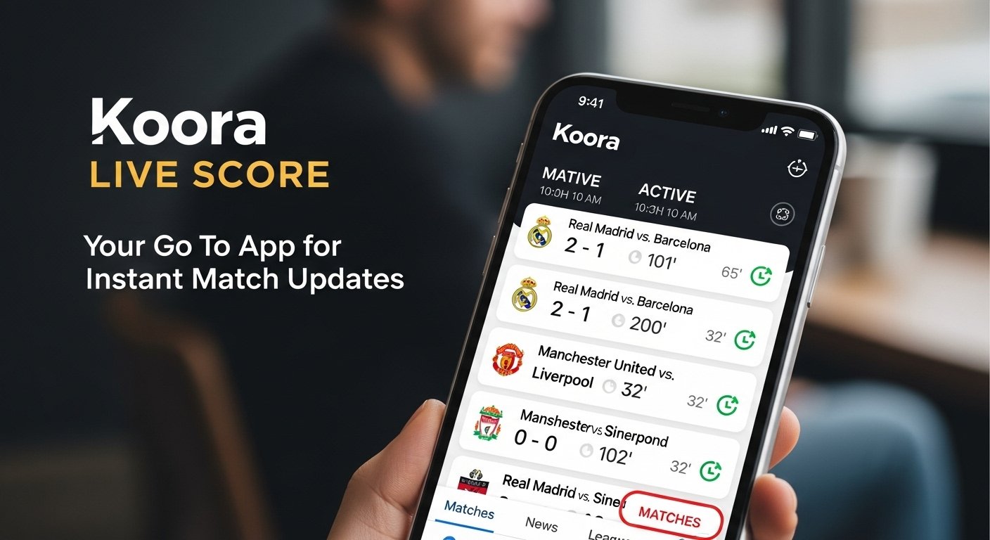 Koora Live Score: Your Go To App for Instant Match Updates