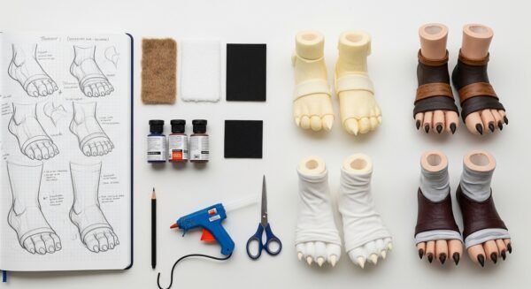 Trevor james copycatcosplay feet: From Concept to Creation