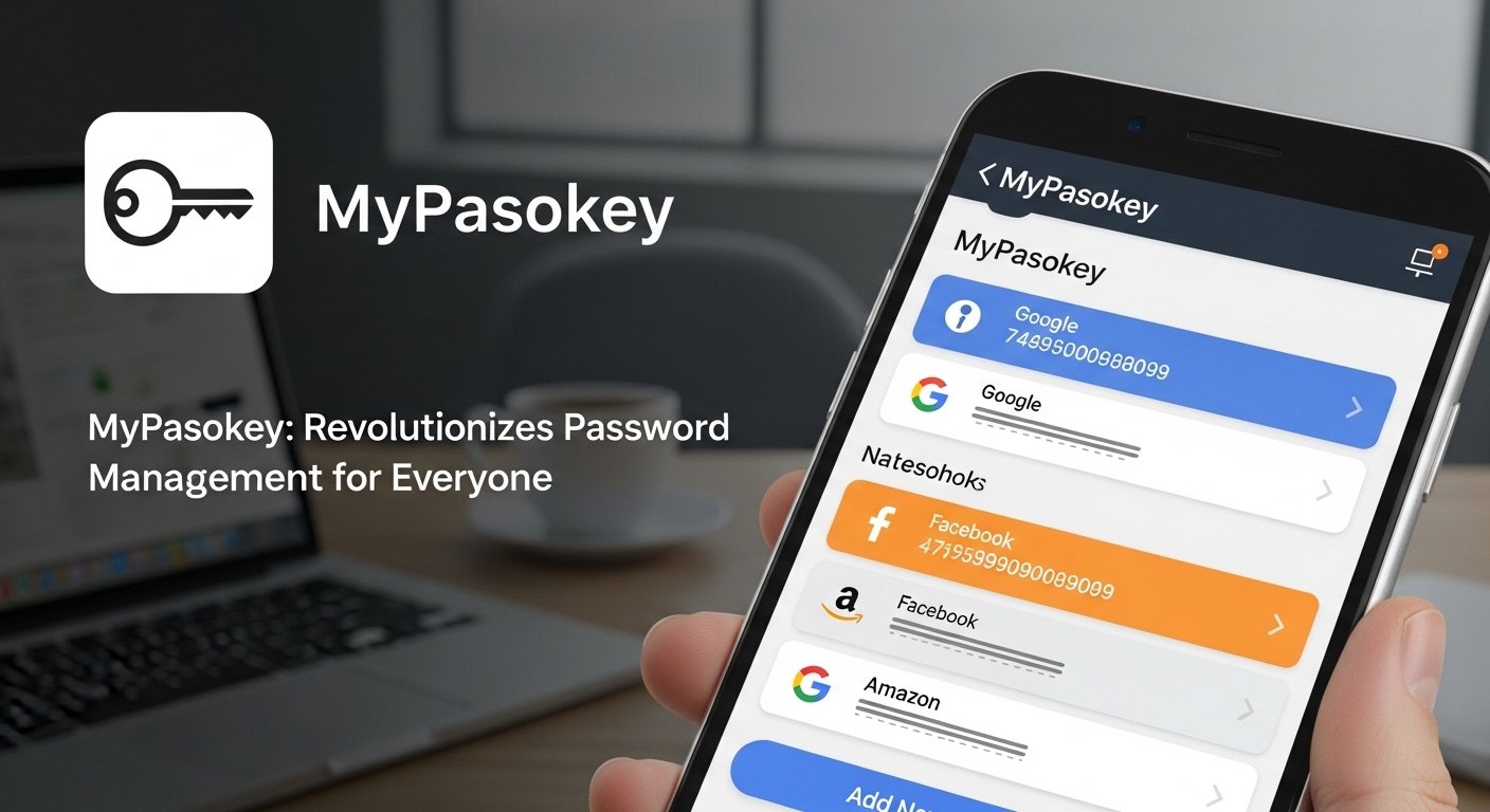 MyPasokey: Revolutionizes Password Management for Everyone